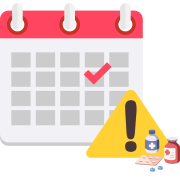 kalender voorraad medicijnen