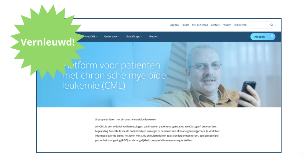 vernieuwde CML website